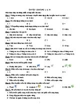 Câu hỏi ôn tập Chương I, II, III môn Tin học Lớp 6